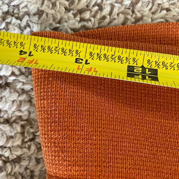 Athleta Pants Alicia Keys Womens XS Orange Intention Wide Leg Pull On *READ* - Picture 10 of 14